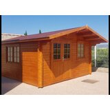 Male kuće Drvena vrtna kuća ENZO C/1 400 × 500 cm – bez završnog krovnog pokrova | shoptok.hr