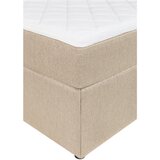 P & B POSTELJA Z VZMETNICO 160 cm x 200 cm , tekstil peščene barve | Shoptok.si