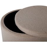 Venture Home puf s prostorom za pohranu Dunken (art. 15563-403) ⌀51 × 43 cm, bež | shoptok.hr