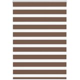  Zavjesa zebra smeđa 95x150 cm širina tkanine 90,9 cm poliester | shoptok.hr