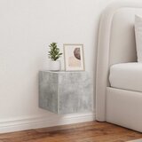  Zidni TV ormarić s LED svjetlima siva boja betona 30,5x35x30 cm | shoptok.hr