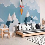  Foto tapeta - Rocket in the Clouds 500x350 Standard | shoptok.hr