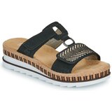 Rieker Natikači - Črna | Shoptok.si