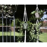 Artevasi Tekstilni lanac za vješanje tegli za cvijeće ø 10 cm (visina 120 cm) Macramé – | shoptok.hr