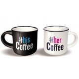 Set minimug šoljica par his and her