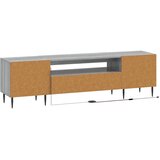  LED TV kabinet Siva Sonoma Konstruirano drvo | shoptok.hr