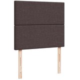  Krevet s oprugama i madracem tamnosmeđi 120 x 200 cm od tkanine | shoptok.hr