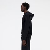 New Balance Gornji dio trenirke 'Essentials' crna / bijela | shoptok.hr