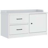 vidaXL Klupa za predsoblje SANDNES 87x40x50 cm od masivne borovine | shoptok.hr
