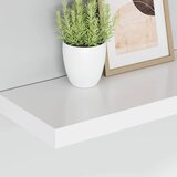  Plutajuće zidne police 4 kom bijele 50 x 23 x 3,8 cm MDF | shoptok.hr