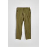 Reserved - Chino slim fit hlače - svjetlomaslinasto cijene