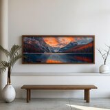 WALLXPERT FAH066-150 Multicolor Decorative Framed MDF Painting | Eponuda.com
