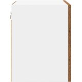 Viseći ormarić 2 pcs Stari drvo i bijela 40 x 31 x 40 cm | shoptok.hr