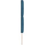 vidaXL Vzglavje s kristalnimi gumbi tapecirano temno modro 200 cm žamet, (22080504) | Shoptok.si
