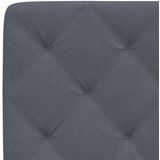 vidaXL Krevet s madracem tamnosivi 90x190 cm baršunasti | shoptok.hr