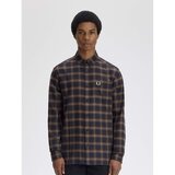 Fred Perry Srajce z dolgimi rokavi Fp Brushed Twill Tartan Shirt Kostanjeva Cene