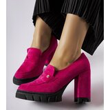 Gemre Pink block heels Vinceza | Shoptok.si