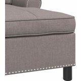  Ležaljka s jastukom Sivo-smeđa 91 x 157 x 91 cm tkanina | shoptok.hr