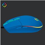 Logitech gejmerski miš G203 lightsync (plava) 910-005798 | ePonuda.com