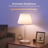 GOVEE Komplet 2x LED prigušiva sijalica Smart MATTER E27/9W/230V 2700-6500K Wi-Fi | Eponuda.com