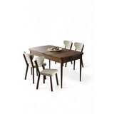 Hanah home Trpezarijski set, 5 dijelova, svijetlozelena Slike