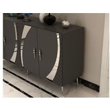 Hanah home komoda hook KB150 anthracite silver