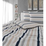Esposa POSTELJNINA Mavie 200/200 cm mečkanka modra, večbarvno | Shoptok.si