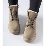 Gemre Beige insulated work boots Stevens | Shoptok.si