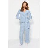 TRENDYOLMILLA Ženski set pidžame Thmaw24Pt00033, Svetloplavi | Eponuda.com