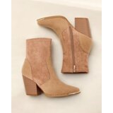 Resti Women's eco-suede ankle boots on a post Gris | Shoptok.si