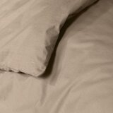 Douceur d intérieur Svetlo rjava enojna bombažna posteljnina 140x200 cm Lina – | Shoptok.si