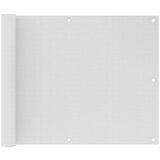 vidaXL Balkonsko platno belo 75x300 cm HDPE | Shoptok.si