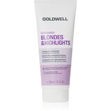 Goldwell Dualsenses Blondes & Highlights Toning Conditioner regenerator za toniranje s ljubičastim pigmentom 200 ml Cijene