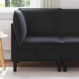 SOFA s pohranom Crna Baršun | shoptok.hr