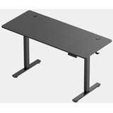 Vonhaus Black Electric Height-Adjustable Standing Desk, 140 × 60 cm, with USB-C Charging Port Cijene