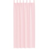 Voile zavjese s petljama 2 kom svijetlo ružičaste 140x245 cm | shoptok.hr