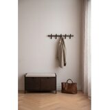 Rowico Omarica za čevlje iz masivnega hrasta s klopjo v temni naravni barvi 80x47x41 cm Hillmond – | Shoptok.si