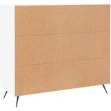vidaXL Komoda bela 90x34x80 cm konstruiran les | Shoptok.si