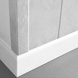 LOGOCLIC Talna letev K58 (2600 x 10 x 58 mm, bela) Cene