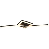 Tri O črna led stropna svetilka 16x54 cm viale – | Shoptok.si