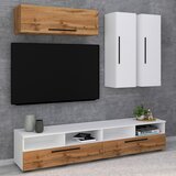 MID.YOU DNEVNI REGAL, bela, barve hrasta | Shoptok.si