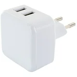 Vtičnica z USB (Bele barve, 1 x evro vtič (tip C), 230 V - 250 V)