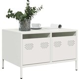 vidaXL TV omarica bela 68x50x43,5 cm hladno valjano jeklo | Shoptok.si