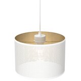  Luster na sajli LOFT SHADE 1xE27/60W/230V prečnik 25 cm bela/zlatna | Eponuda.com