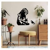 Opviq Zidna dekoracija Banksy Metal 07, 54x72 cm, 1,5 mm, Crna | Eponuda.ba