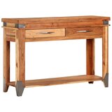  Konzolni stol 110 x 34 x 74 cm od masivnog drva bagrema | shoptok.hr