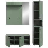MID.YOU Predsoba Station, Sivozelena, 3-Delna | Shoptok.si