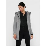 Only Light Grey Brindle Lightweight Coat with Hood Sedona - Women | shoptok.hr