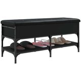  Klop za čevlje črna 102x42x45 cm inženirski les, (21060428) | Shoptok.si