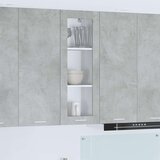 Viseći ormarić Betonski sivi 40 x 31 x 100 cm Konstruirano drvo | shoptok.hr